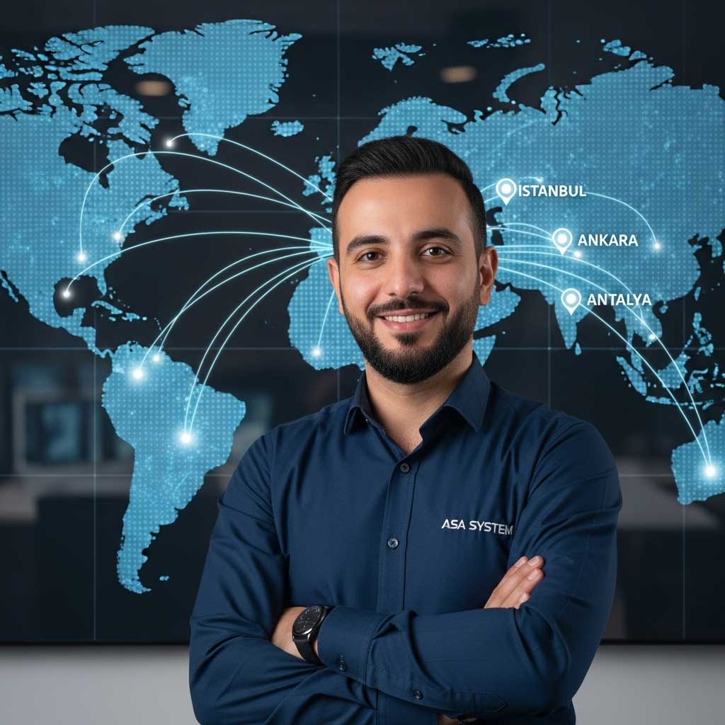 تیم متخصص آسا سیستم برای پشتیبانی کامپیوتر در سراسر ترکیه