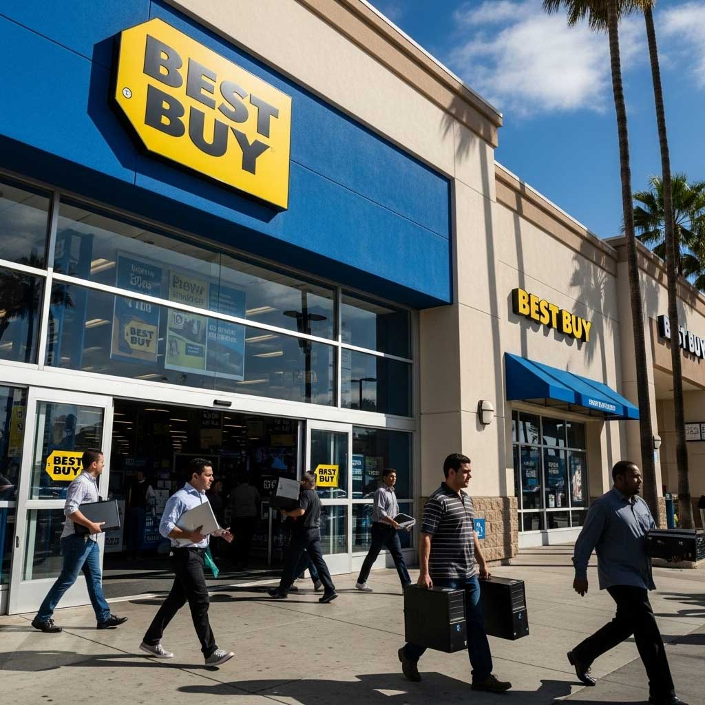 Best Buy یکی از مراکز خدمات کامپیوتر در لس‌آنجلس