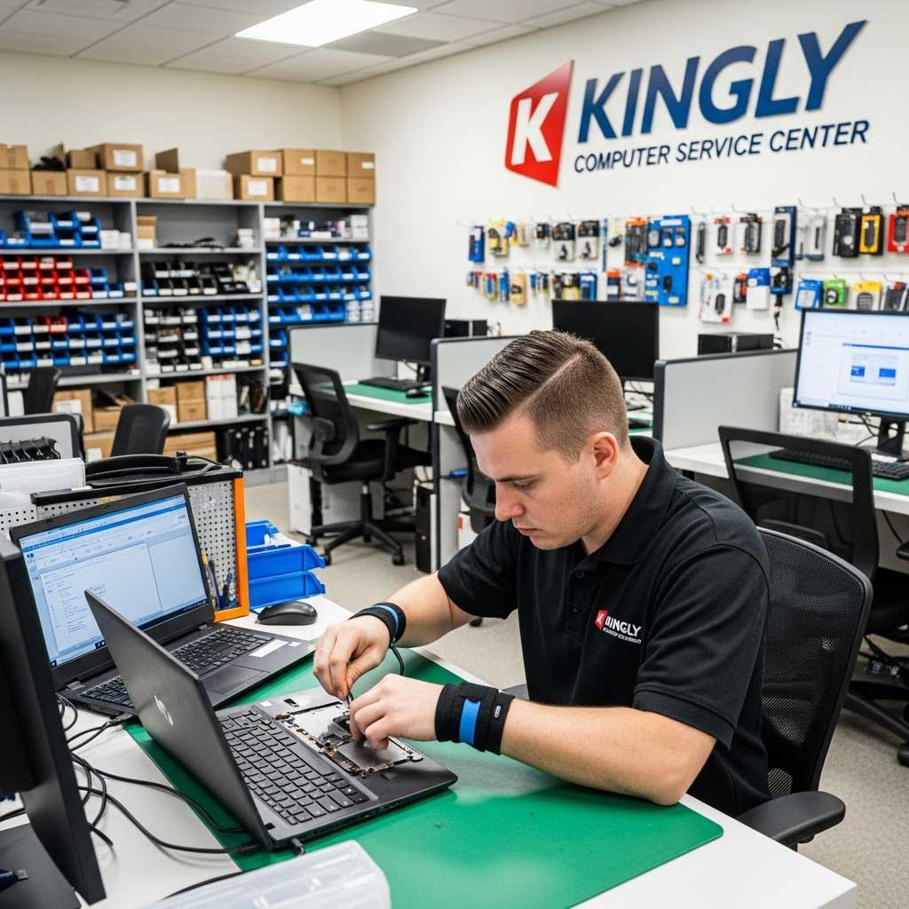 Kingly Computer Service Center در لس‌آنجلس - خدمات تعمیر لپ‌تاپ و کامپیوتر
