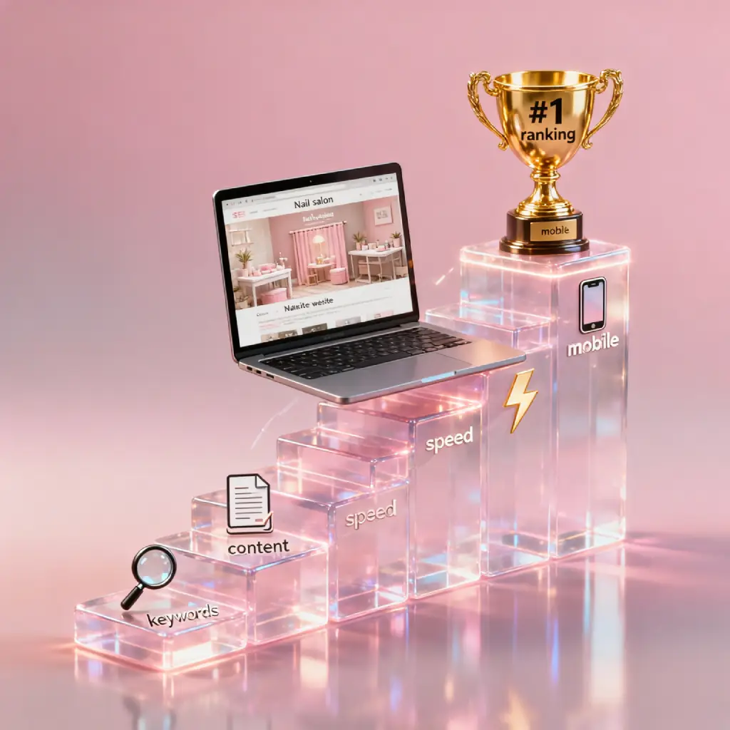 سئو سایت سالن زیبایی