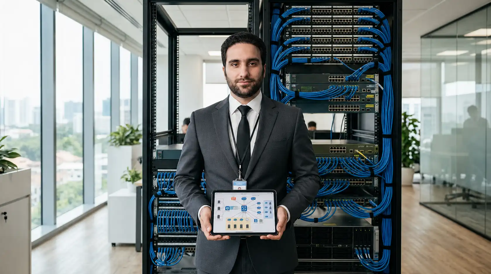 تیم متخصص آسا سیستم - خدمات شبکه قزوین