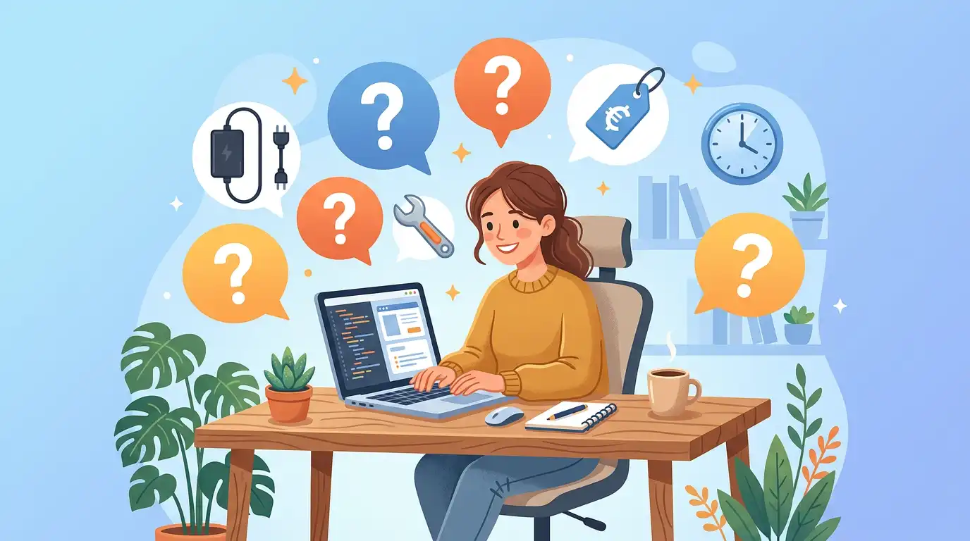 سوالات متداول تعمیر پاور کامپیوتر در قزوین